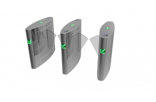 3臺(tái)2通道蛋形翼閘