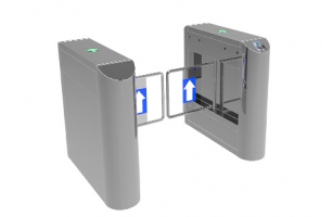 2臺圓弧橋式擺閘